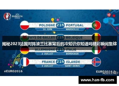 揭秘2023法国对阵波兰比赛背后的冷知识你知道吗精彩瞬间集锦